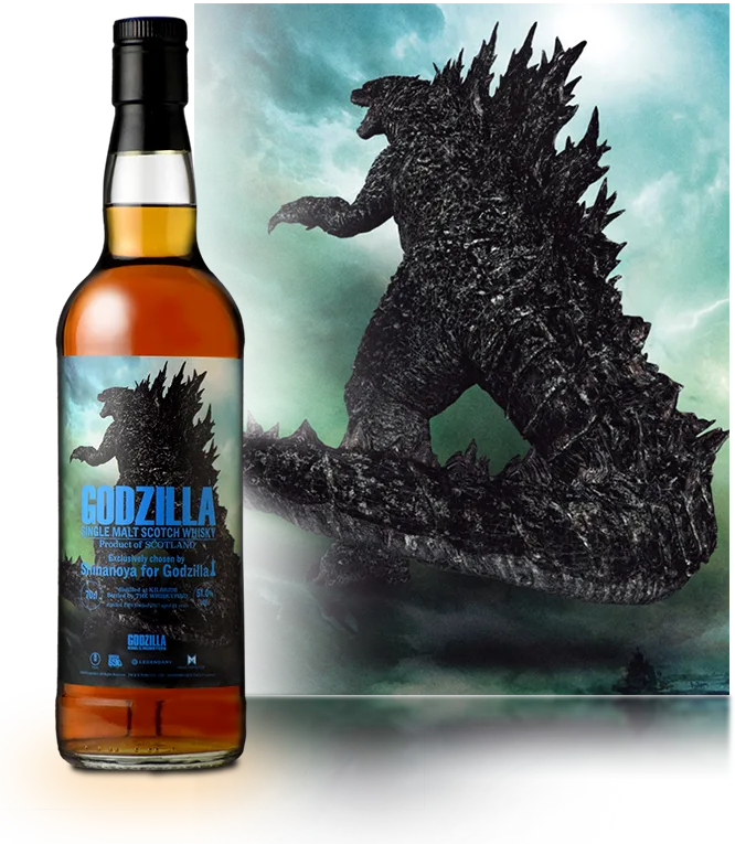 Shinanoya Godzilla: King Of The Monsters Limited Edition Liquors