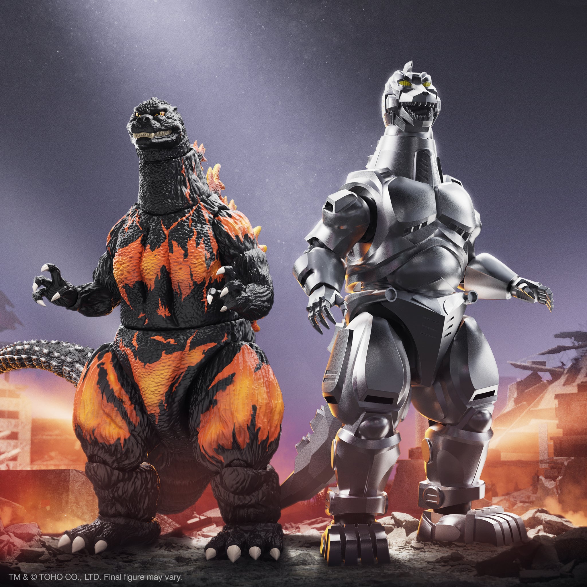 Super7 Godzilla Toho Ultimates Wave Two Figures Announced - Kaiju