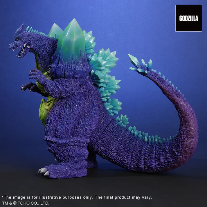 X-Plus NA Toho Daikaiju Space Godzilla Poster Color Version Figure